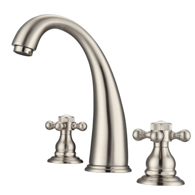 Maddox Lavatory Widespread Bathroom Faucet Barclay Finish Brushed
