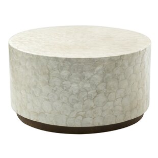 Dalvey Solid Wood Drum Coffee Table By Beachcrest Home