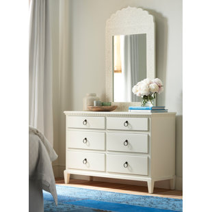 Wisp 6 Drawer Double Dresser with Mirror by YoungHouseLove