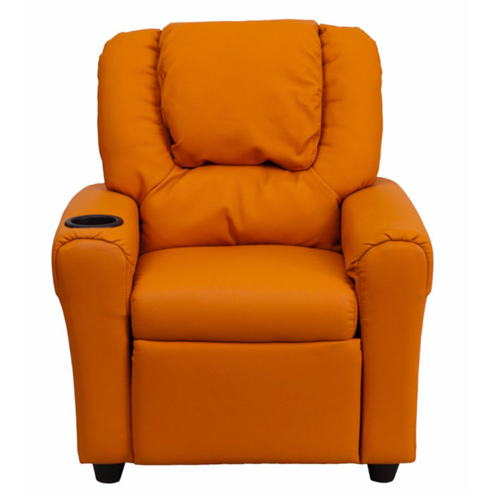 April Kids Recliner Chair With Cup Holder April Kids Recliner Chair With Cup Holder