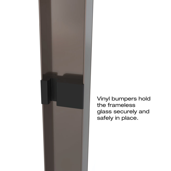 Basco Classic 56 X 70 Frameless Bypass Sliding Shower Door