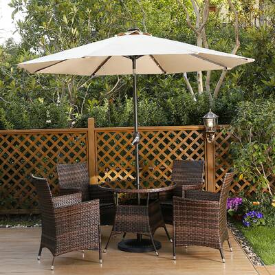 Beachcrest Home Josephine 7 Market Umbrella Reviews Wayfair