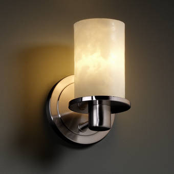Canora Grey Doyers Tradition 1 Light Wall Sconce Wayfair