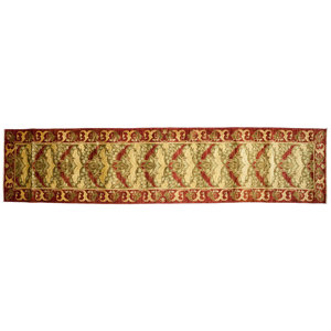 One-of-a-Kind Arts and Crafts Hand-Knotted Beige Area Rug