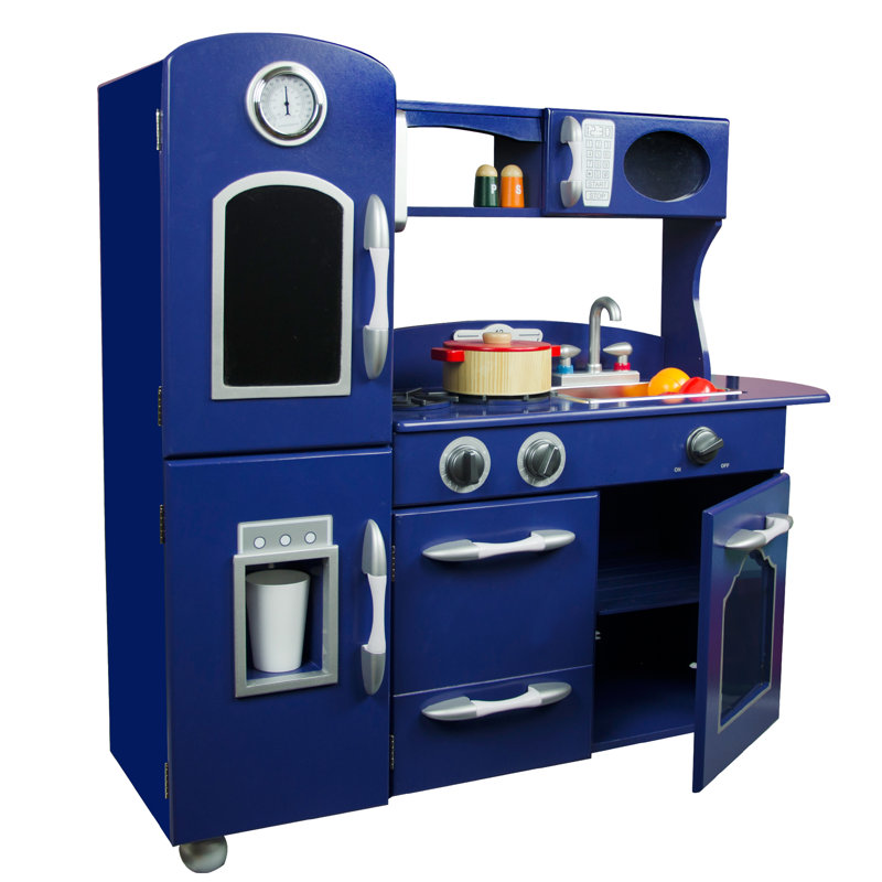 Play Kitchen teamson kids wooden play kitchen set & reviews | wayfair Play Kitchen teamson kids wooden play kitchen set & reviews | wayfair