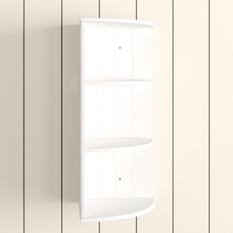 Vonhaus Camp Ellis 25 5 X 60 5cm Corner Wall Mounted Cabinet Reviews Wayfair Co Uk