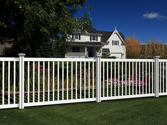 Wam Bam No Dig Fence 4 Ft H X 7 Ft W Plain Jane Vinyl Fence Panel Wayfair