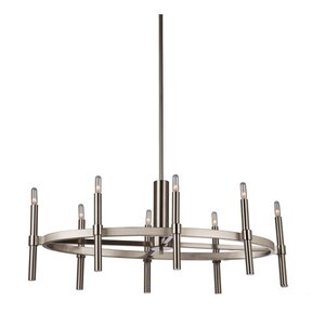 Bushong 8-Light Candle-Style Chandelier