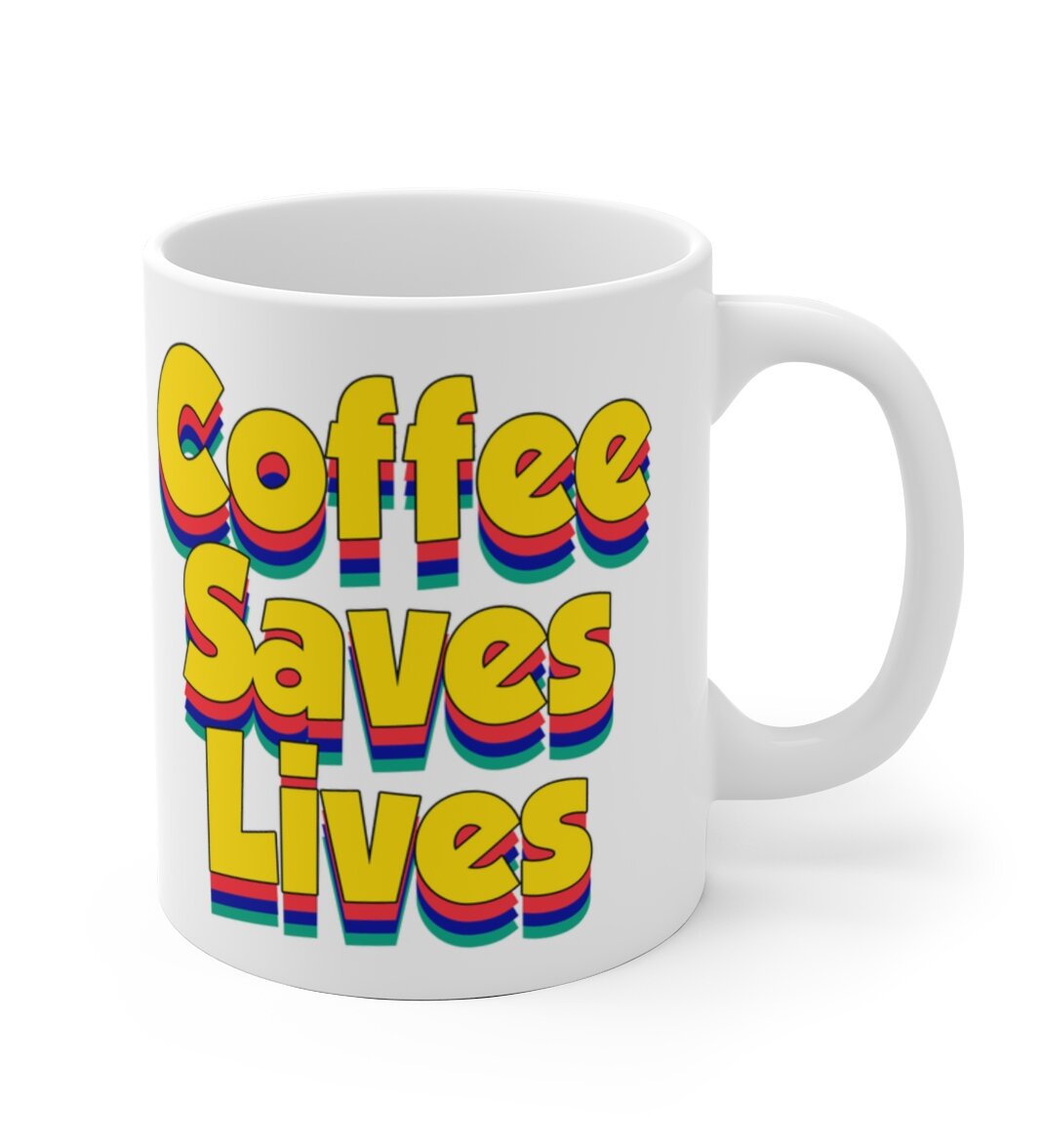 Download Latitude Run Nilofar Coffee Saves Lives Humor Coffee Mug Wayfair