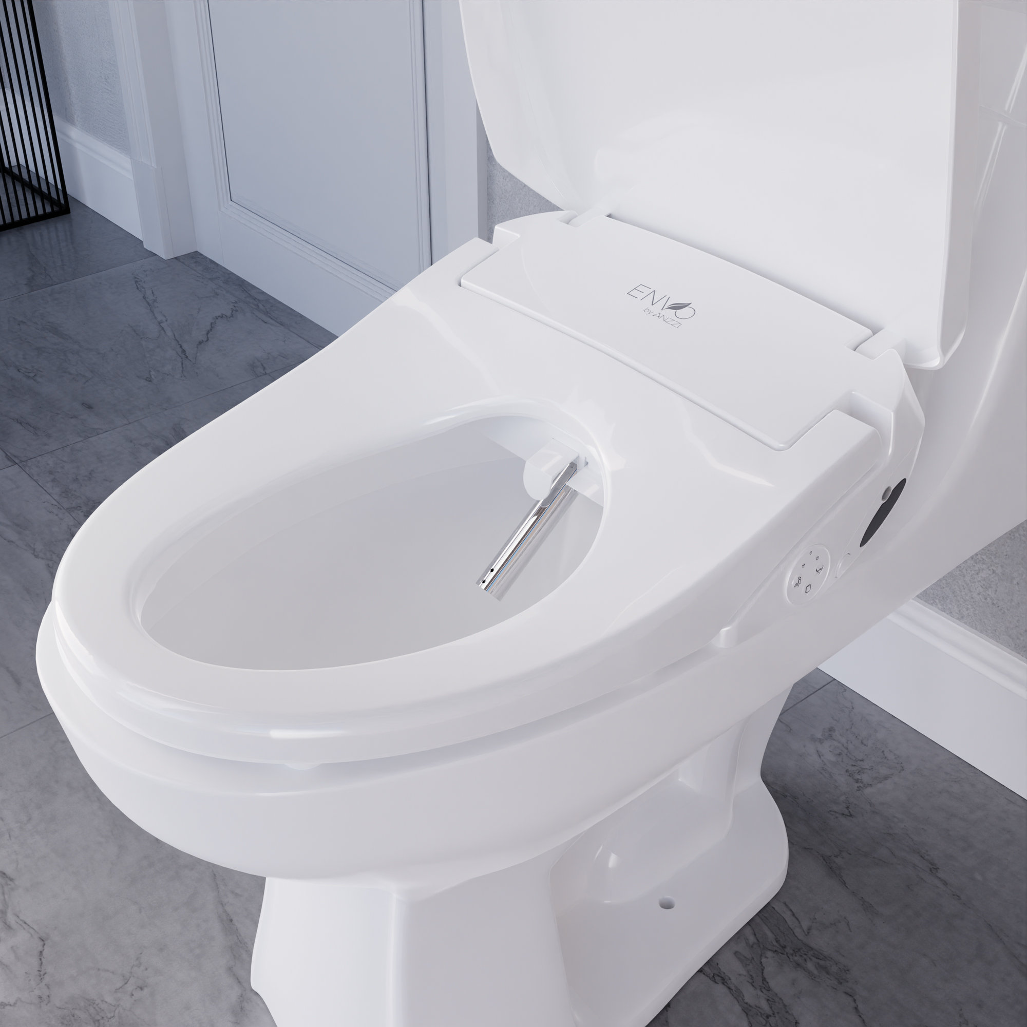 ANZZI Toilet Seat Bidets Elongated Wayfair