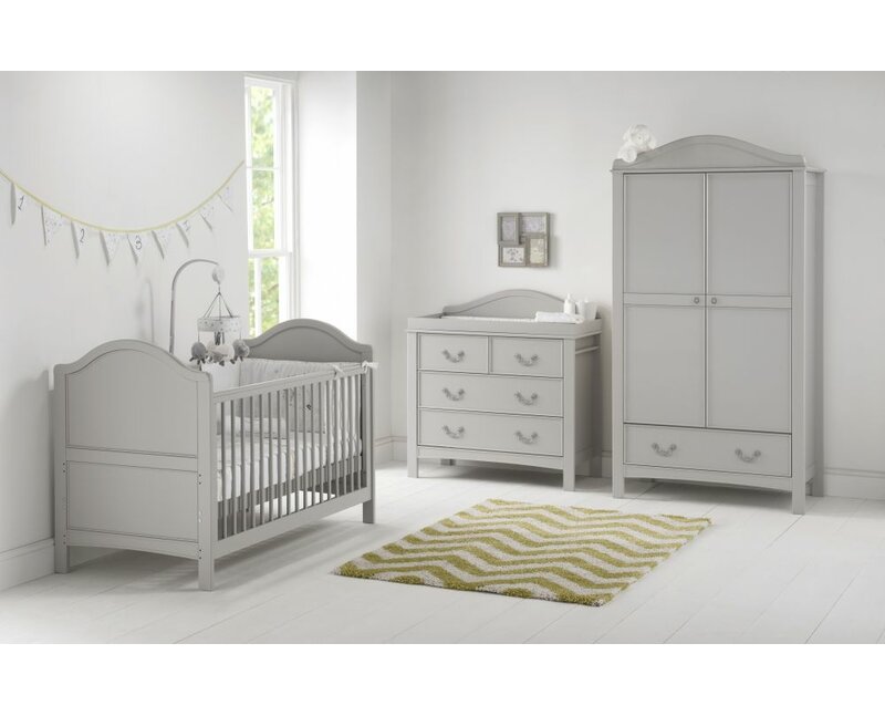 Harriet Bee Leo Cot Bed 3 Piece Nursery Furniture Set Reviews