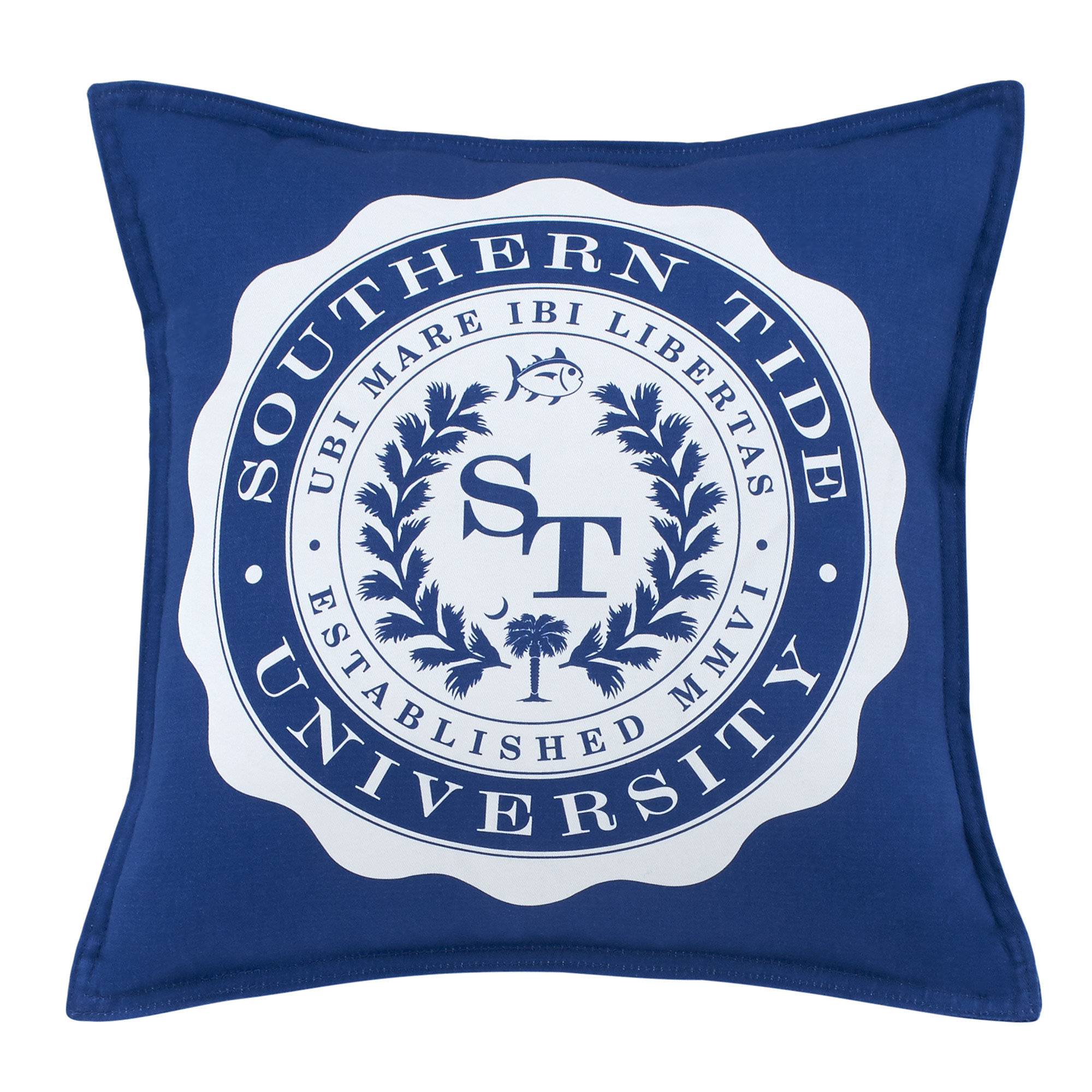 Southern Tide Skipjack Chino University Cotton Throw Pillow Reviews Wayfair