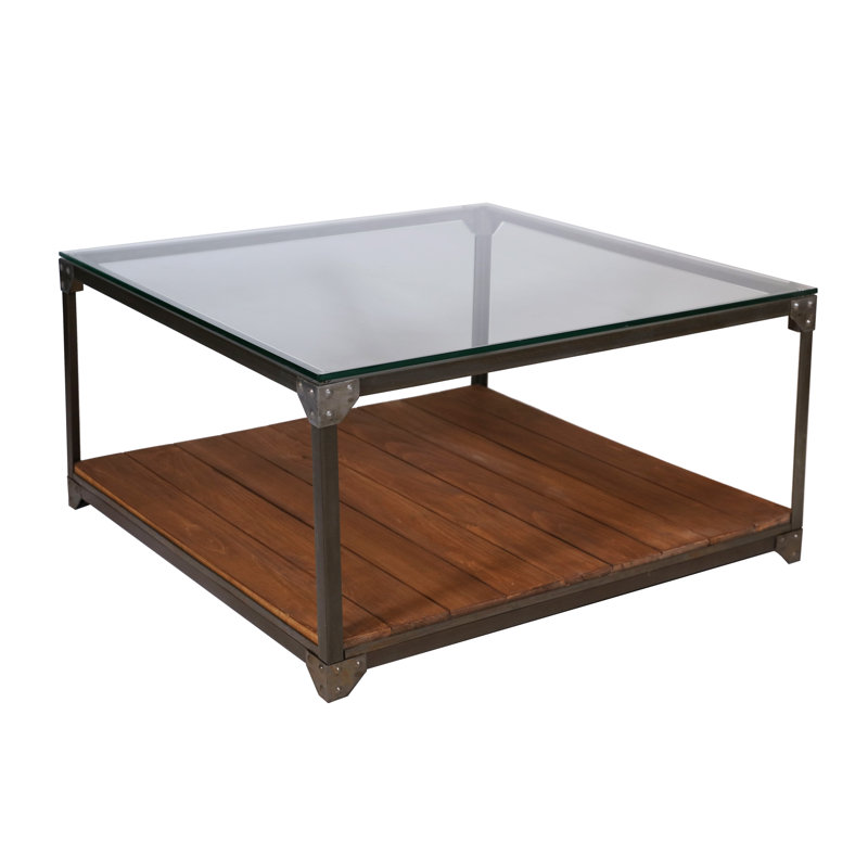 17 Stories Claverton Vintage Coffee Table Wayfair