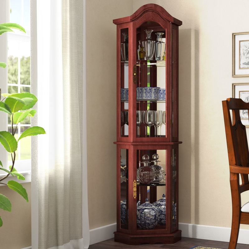 curio cabinet with lights curio cabinet with lights