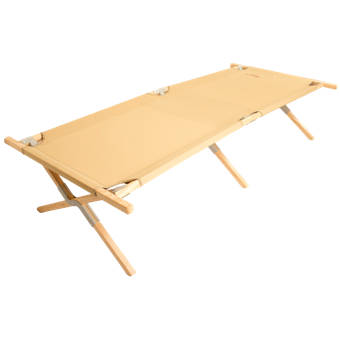 wooden cot