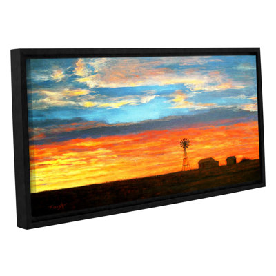 Farmville Framed Painting Print on Wrapped Canvas August Grove
