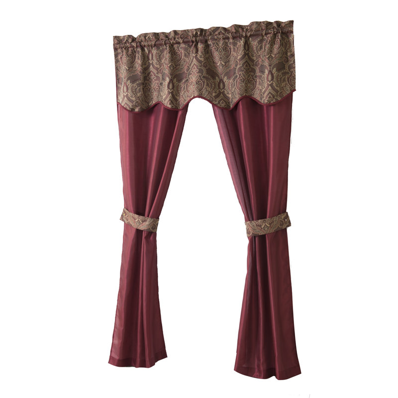 Astoria Grand Knute Complete Window Toile Semi Sheer Rod Pocket