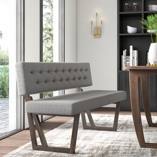 Bancs De Salle A Manger Caracteristiques Avec Dossier Wayfair Ca