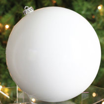 Large White Christmas Ornaments You Ll Love In 2021 Wayfair