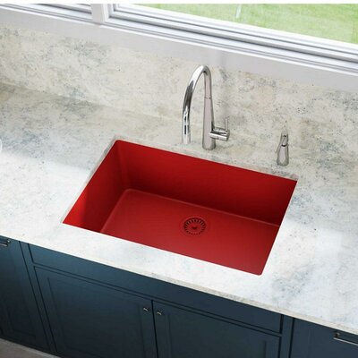 Elkay Quartz Luxe 33 Inch L X 18 Inch W Undermount Kitchen Sink