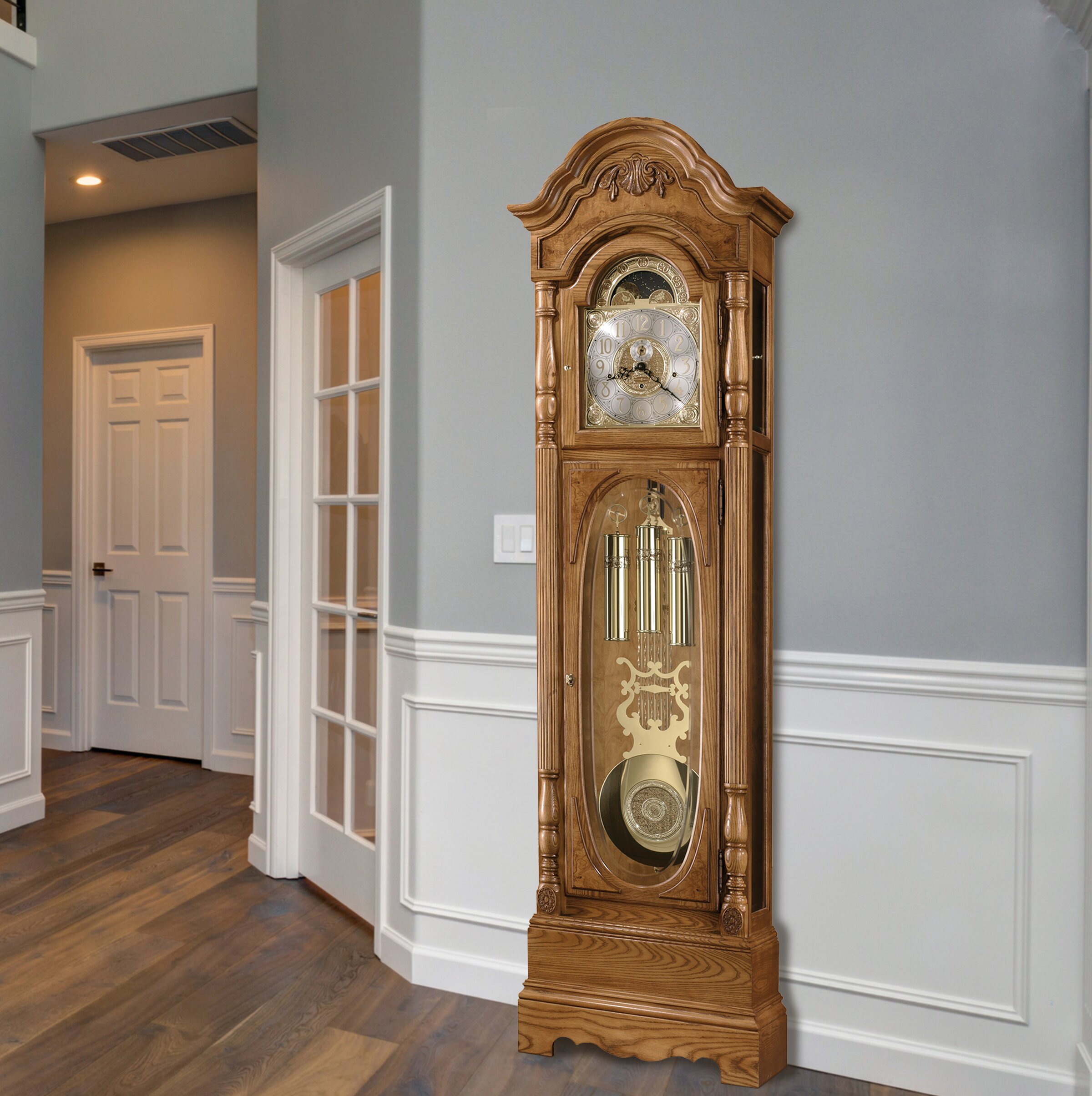 Howard Miller Schultz 84 25 Grandfather Clock Wayfair