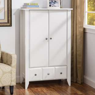 Small White Armoire Wayfair Quickview