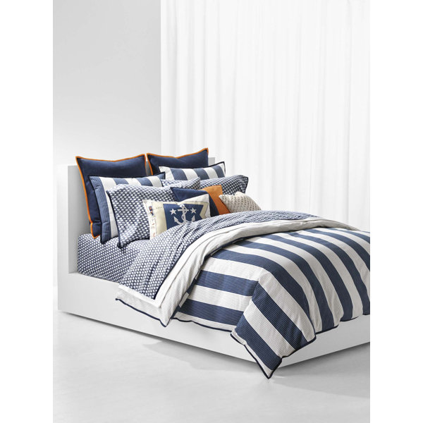 Lauren Ralph Lauren Casey Queen 230 Thread Count Geometric ...