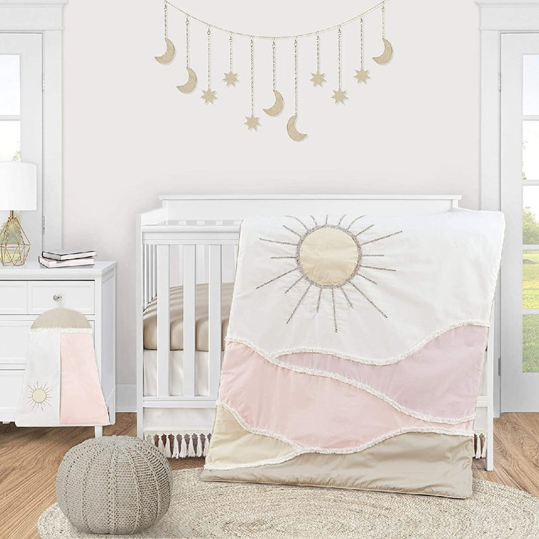 heart crib bedding