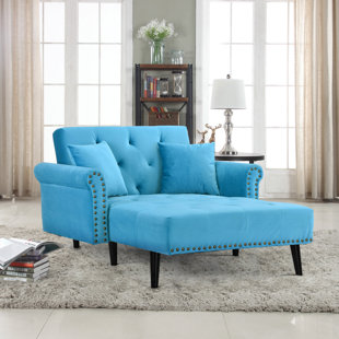 Blue Chaise Lounge Wayfair Quickview