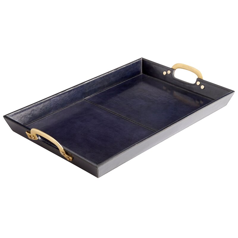 Cyan Design Mcqueen Decorative Ottoman Tray | Wayfair