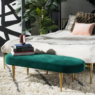 Go to store & view more images Mercer41 Lampert Metal Bench