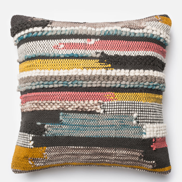 textured accent pillows