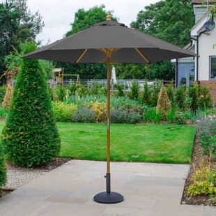 Brussels 2.5m Traditional Parasol By Freeport Park