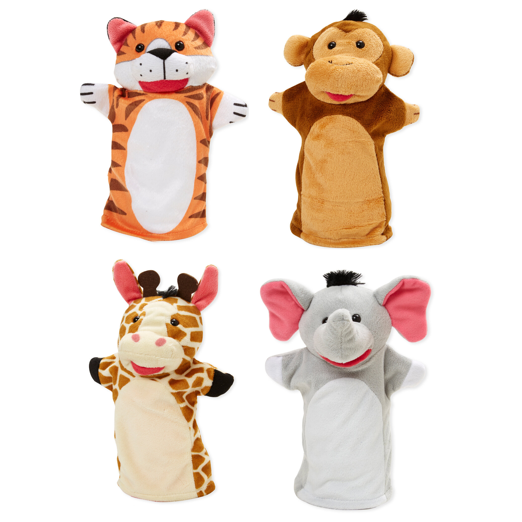 Melissa & Doug 9081 Zoo Friends Hand Puppets for sale online 