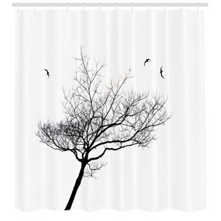 Shower Curtain Tree Bird Wayfair