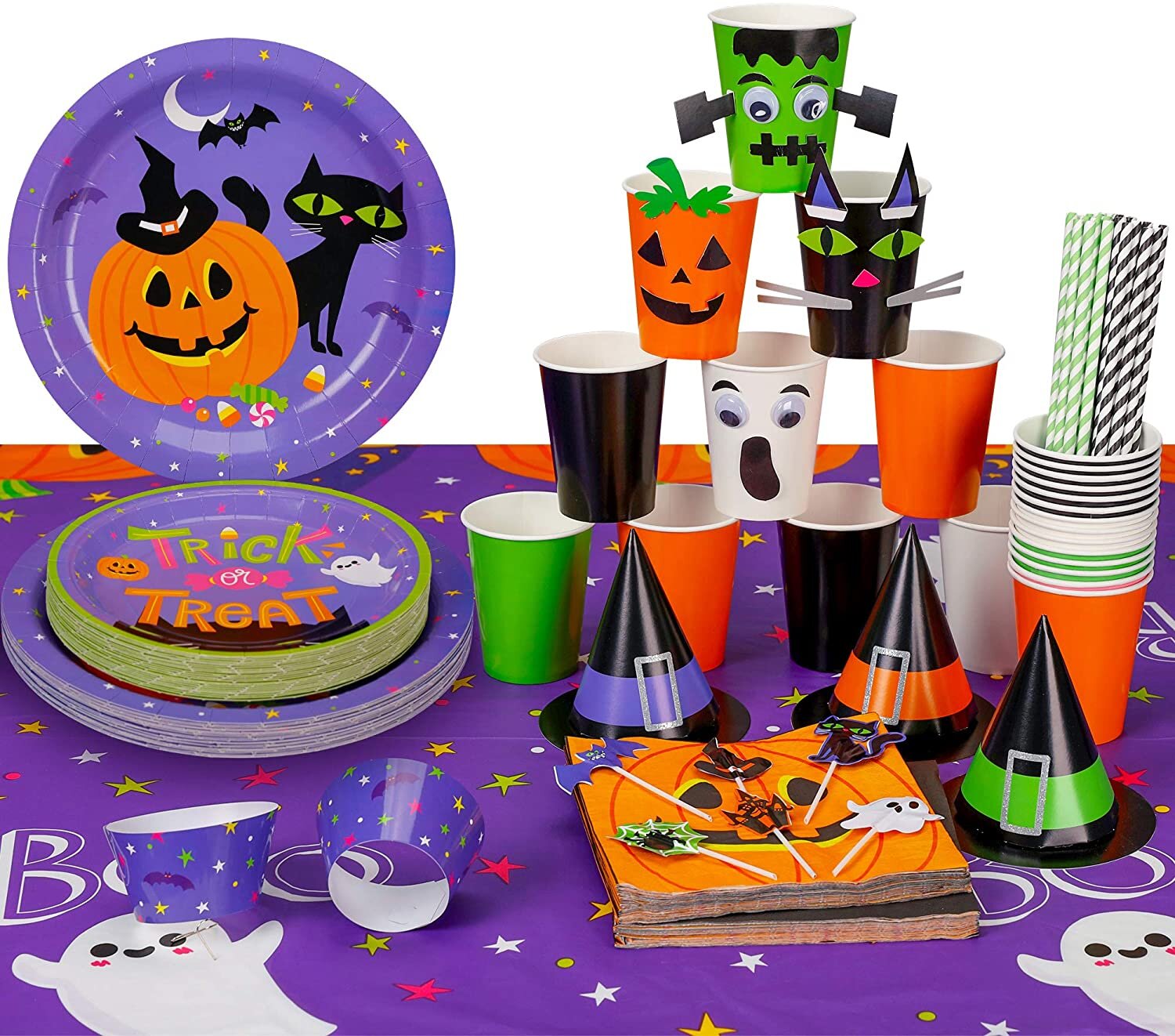 3-D Hearse Centerpiece Paper Halloween Party Decorations Supplies