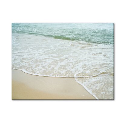 'Soft Waves' by Norman Wyatt Jr. - Print on Canvas Highland Dunes Size: 30