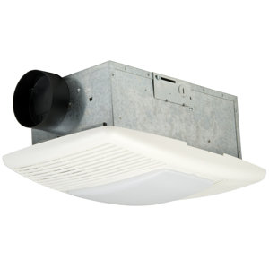 Premium Builder Bath Exhaust Fan and Heat Vent - 70 CFM