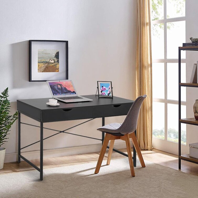 Details about   Computer Desk PC Laptop Table Study Workstation Wood Home Office w/Shelf 