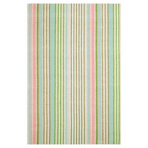 Hand Woven Green Area Rug