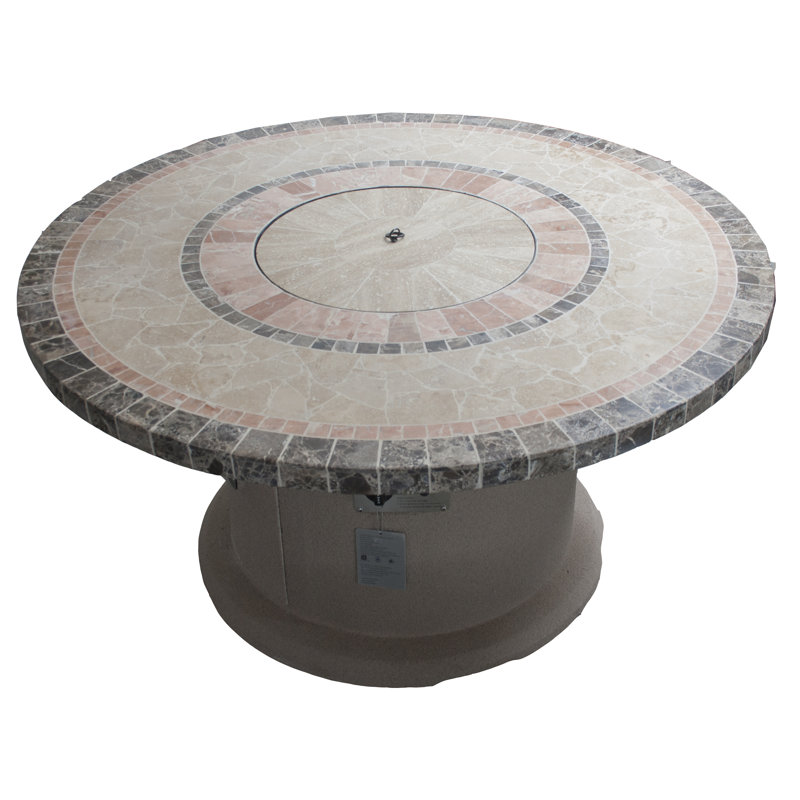 Designer Series Stone Propane Fire Pit Table