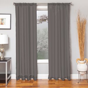 Tully Window Solid Room Darkening Single Curtain Panel