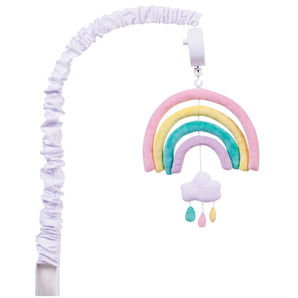 rainbow crib mobile