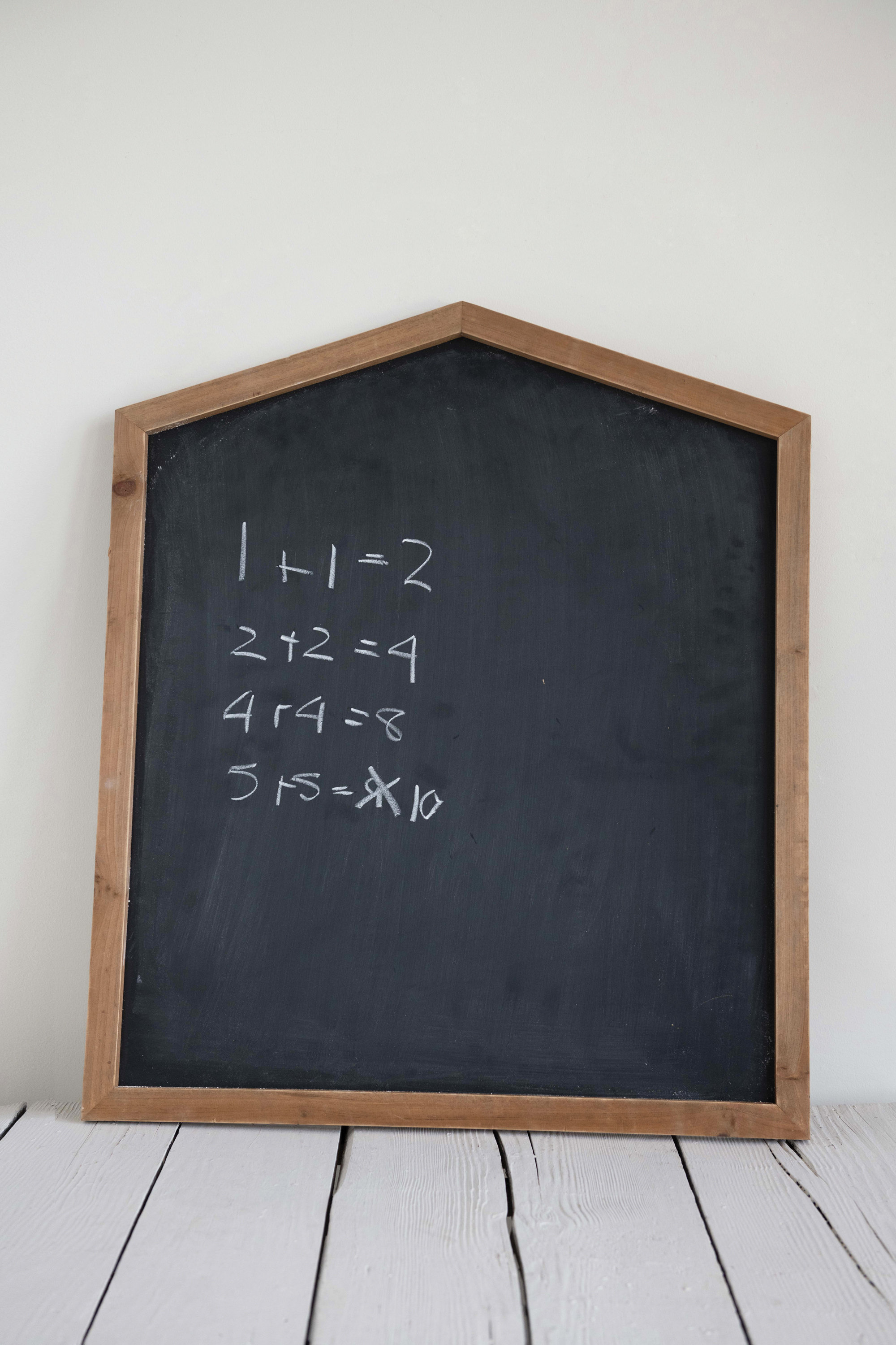 Round Wooden Hanging Heart Blackboard ~ Wooden Heart Kitchen Chalkboard