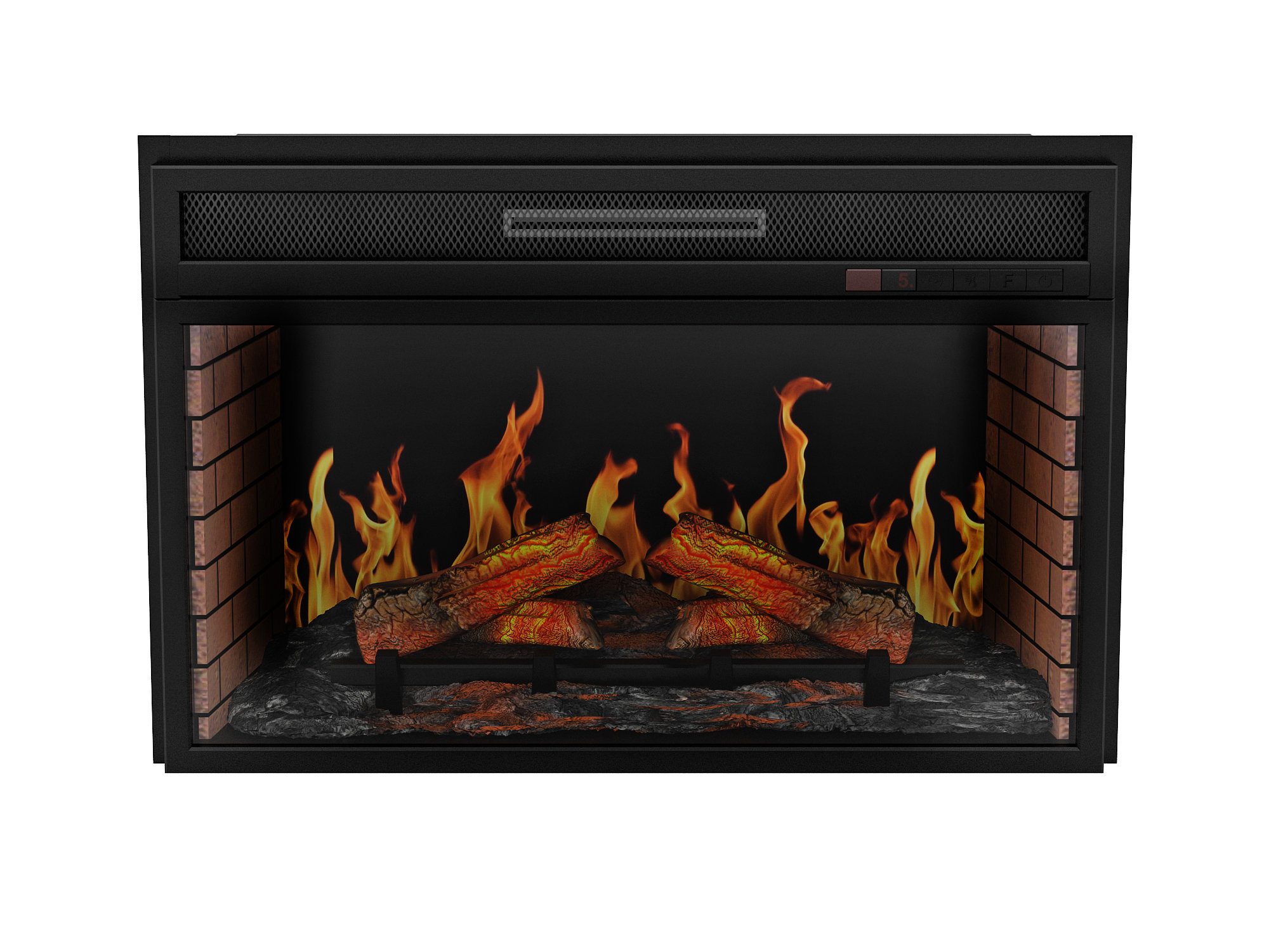 Z Line Designs Flat Log Electric Fireplace Insert Wayfair Ca