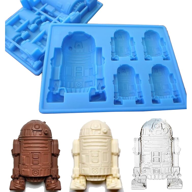 Star Wars Ice Cube Trays & Star Wars C-3PO Metal Can Cooler 1 2 
