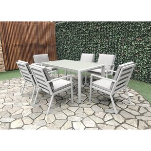 Wenzel 6 Seater Dining Set With Cushions Image