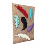 Metal Feather Wall Decor Wayfair