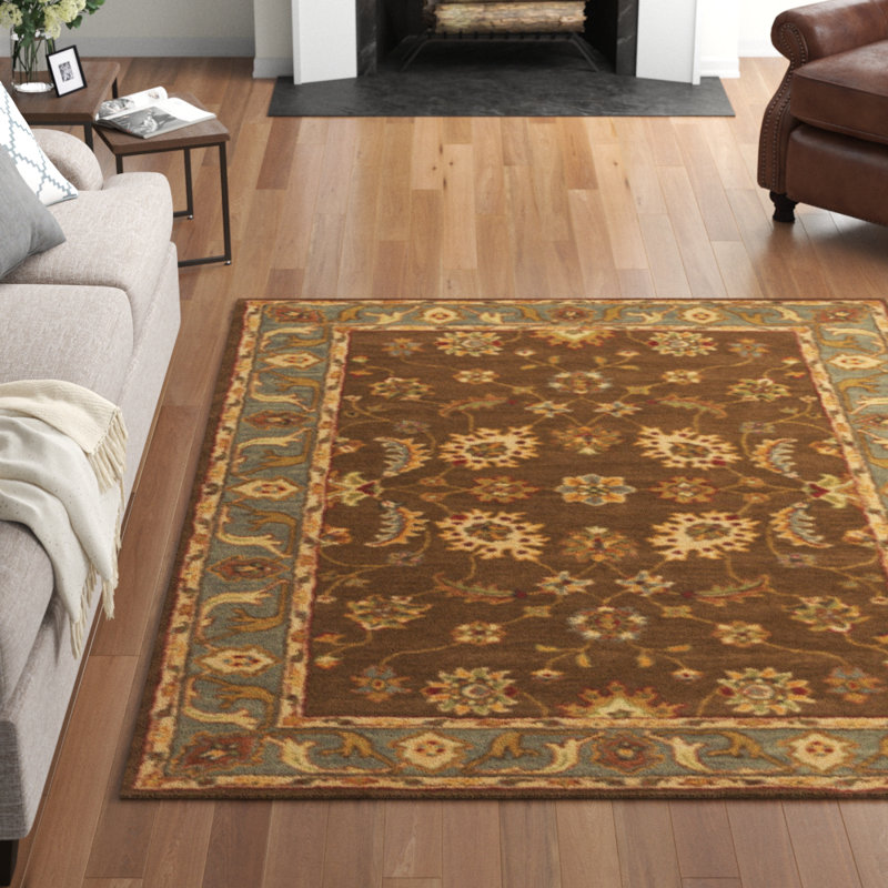 Three Posts™ Plemmons Oriental Handmade Tufted Wool Camel ... (800 x 800 Pixel)