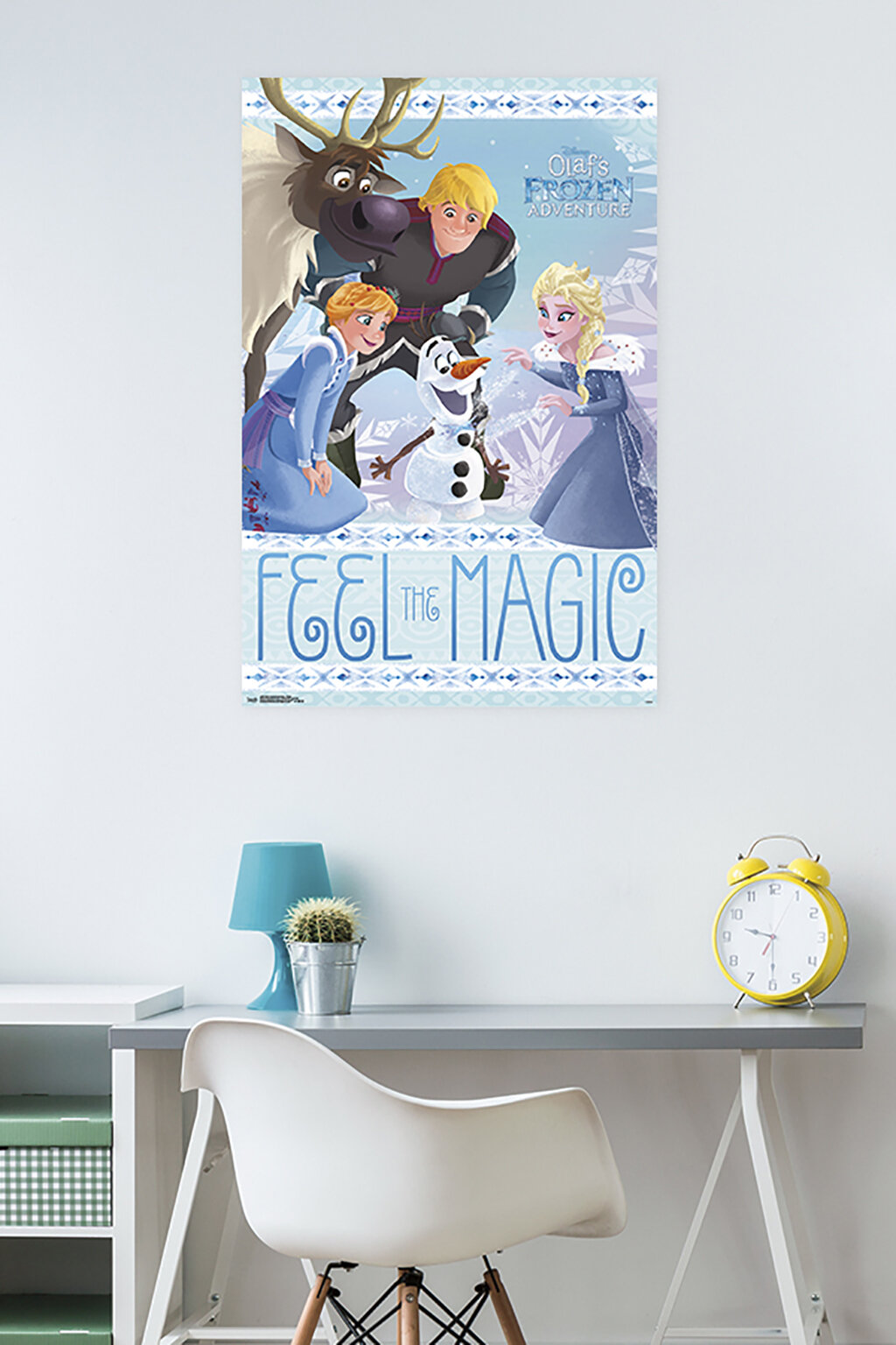 trends international olaf s frozen adventure group paper print wayfair